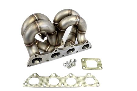 PLM Power Driven T3 RAMHORN Turbo Manifold AC & PS COMPATIBLE B-Series B16 B18 B20 - Shift Up Racing
