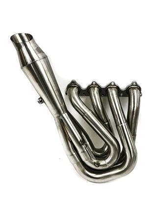 Private Label Mfg. Power Driven H-Series Hood Exit Race Header (4-1 Megaphone) H22 F20B H22A - Shift Up Racing