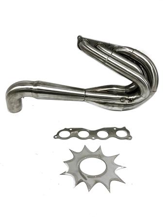 PLM Power Driven K-Series Hood Exit Race Header (4-1 Megaphone) Non-Lean - Shift Up Racing
