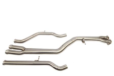 Private Label Mfg. Power Driven PLM BMW M3 / M4 (F80 / F82 ) 2015-2019 Mid Pipe - Shift Up Racing