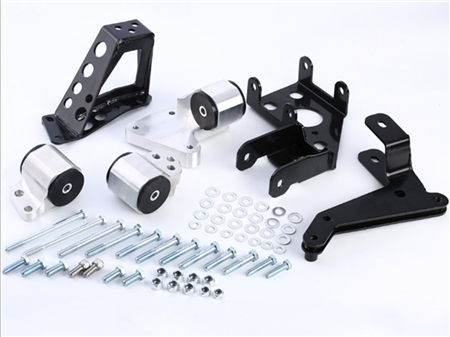 Precision Works Engine Mount Kit - K-Swap EG Civic DC2 Integra - Shift Up Racing