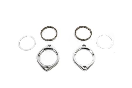 Precision Works Flange Gasket Hardware For Harley Davidson Exhaust Install Kit 84-15