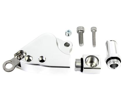 Precision Works K Series Swap Intake Manifold Coolant Adapter Plate K20 Manifold On K24 Head RSX - Shift Up Racing