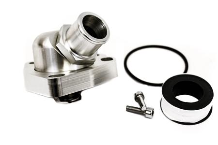Precision Works K-Series Swivel Neck Thermostat Housing - Shift Up Racing