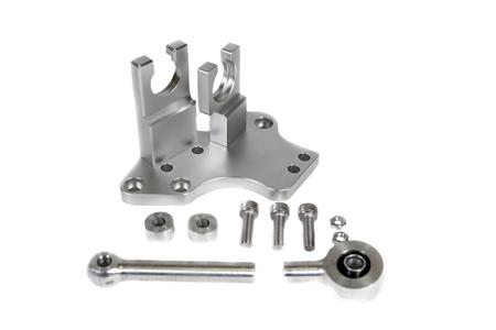 Precision Works Shifter Cable Transmission Bracket (H22 F20B) - Shift Up Racing