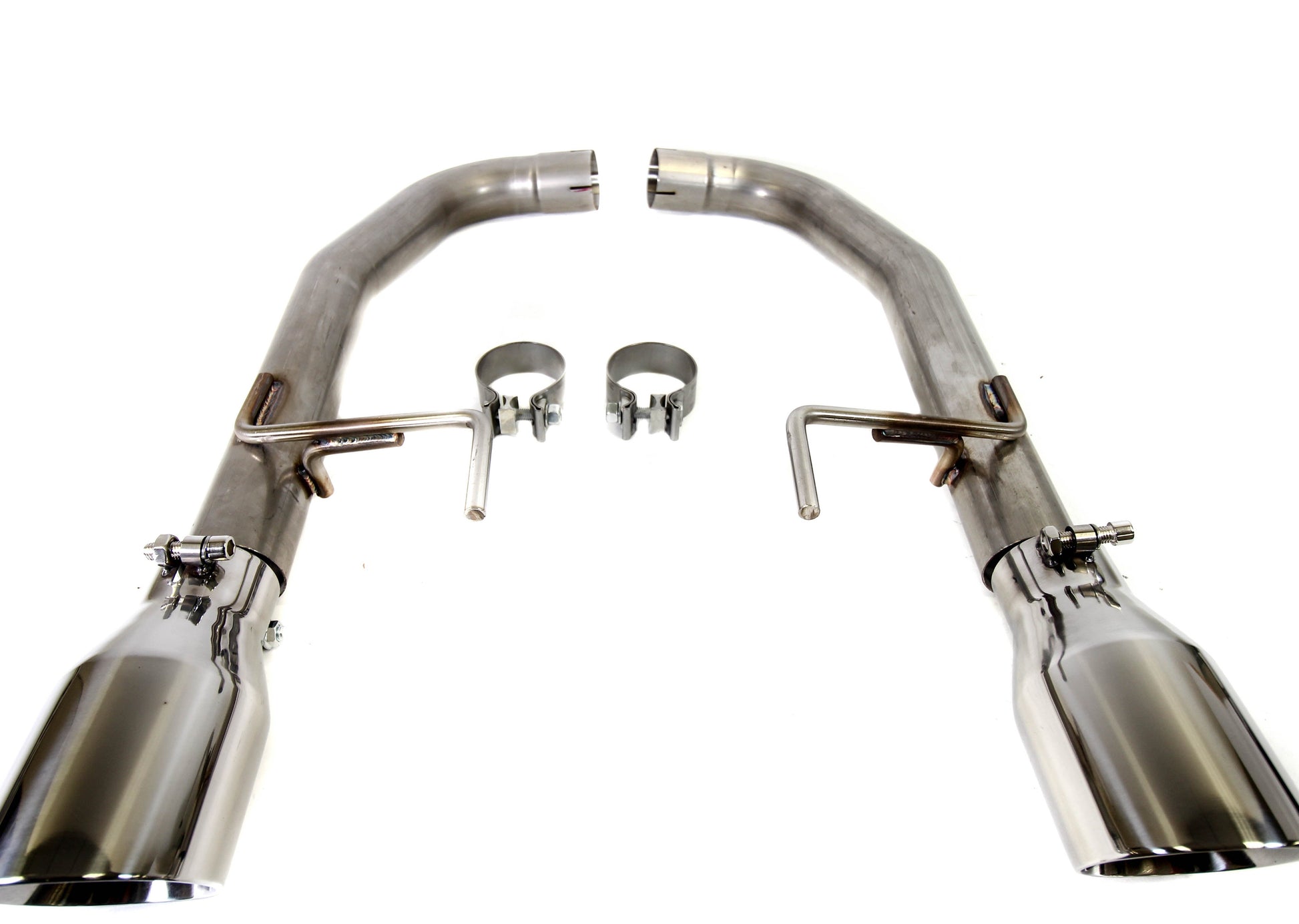PLM 2.5"" Dual Axle Back Exhaust Pipe Kit Mustang 2015 - 2017  V8 GT - Shift Up Racing