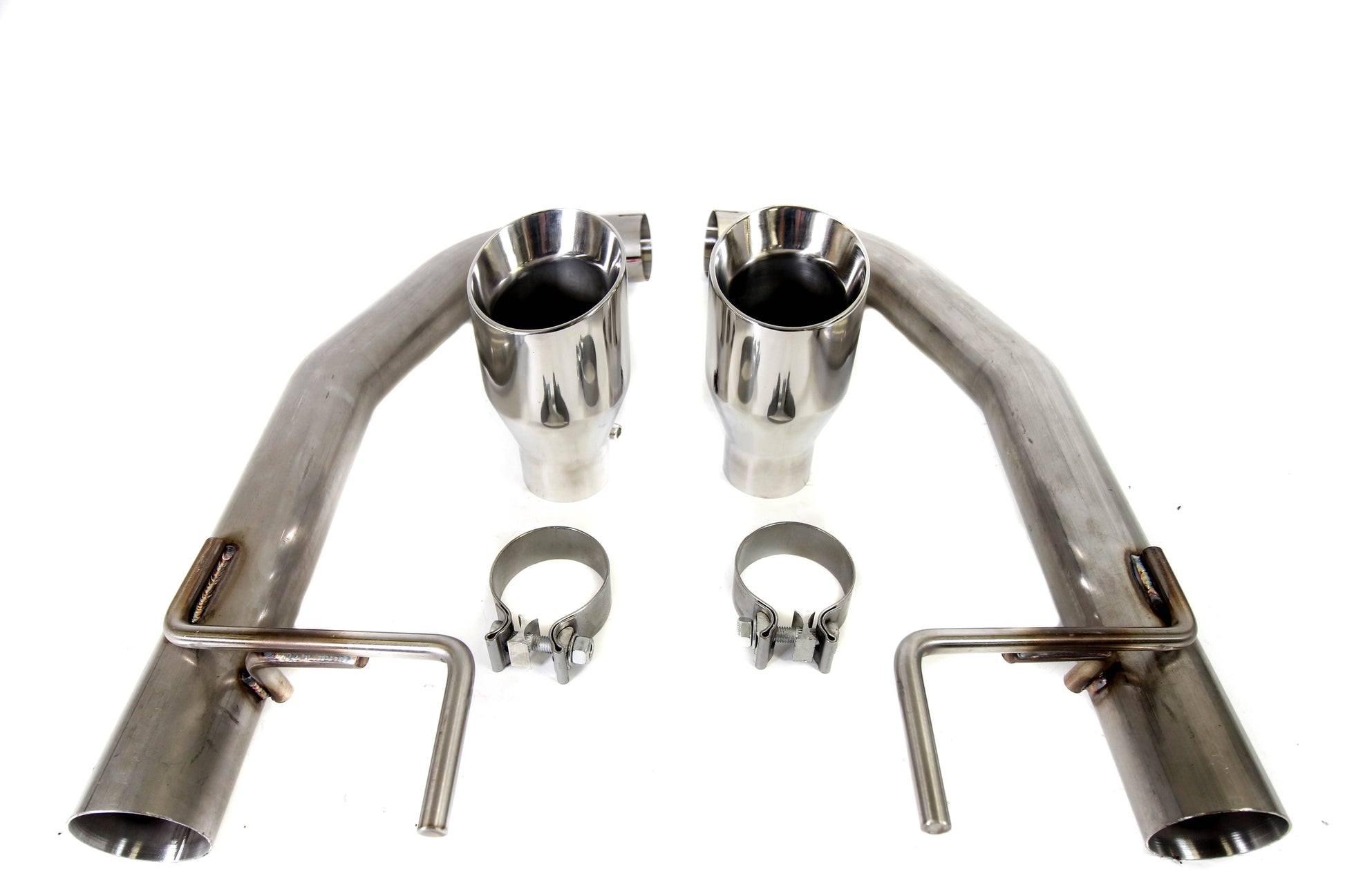 PLM 2.5"" Dual Axle Back Exhaust Pipe Kit Mustang 2015 - 2017  V8 GT - Shift Up Racing
