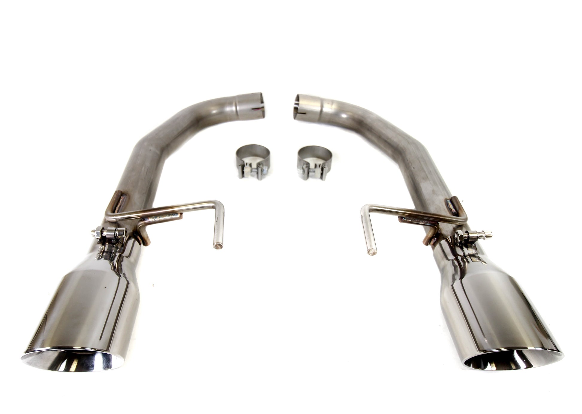 PLM 2.5"" Dual Axle Back Exhaust Pipe Kit Mustang 2015 - 2017  V8 GT - Shift Up Racing