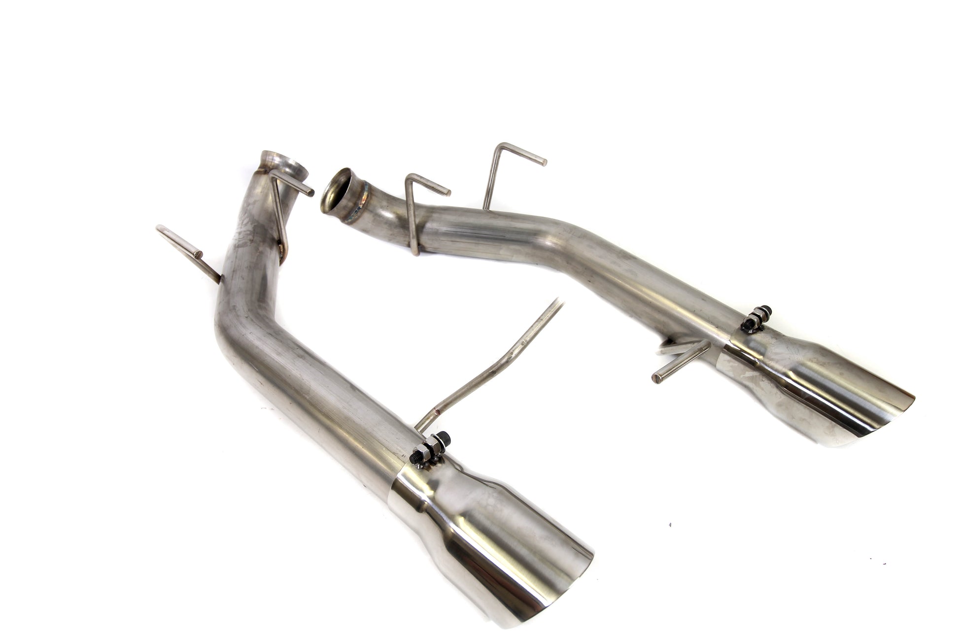 PLM 2.5"" Dual Axle Back Exhaust Pipe Kit Mustang 2011 - 2014  V8 GT - Shift Up Racing