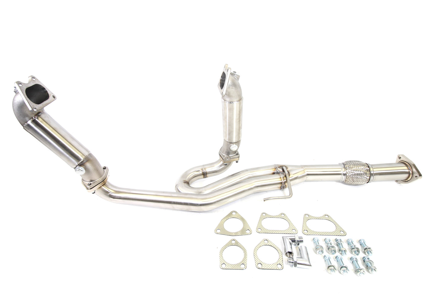PLM Primary Catalytic Converters PCD & J-Pipe Acura TL 2004 - 2008 Combo - Shift Up Racing