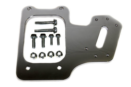 Precision Works Billet Aluminum Staging Brake Mounting Plate for B & D Series - Shift Up Racing
