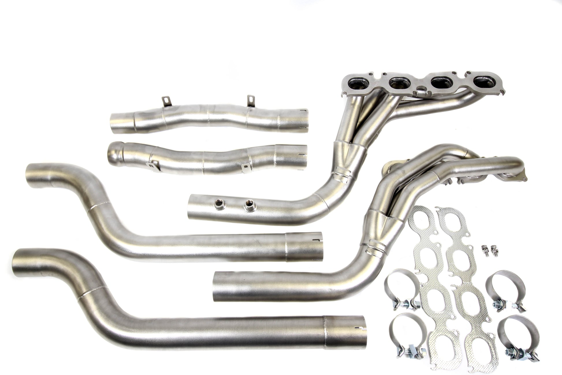 PLM Mercedes Benz C63 AMG Long Tube Headers + Mid Pipes - Shift Up Racing