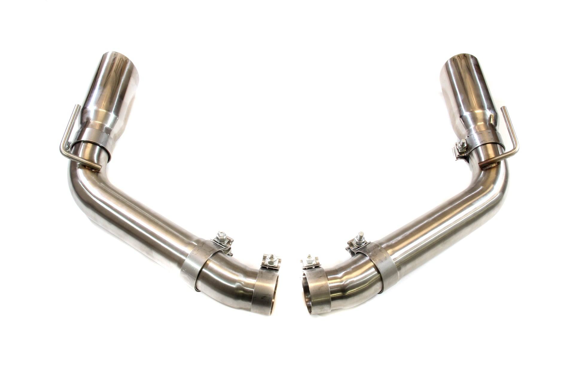 PLM Axle Back Exhaust Muffler Delete - Chevy Camaro V8 2010 - 2015 Stainless Steel - Shift Up Racing