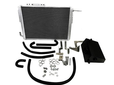 PLM Power Driven Audi Heat Exchanger & Reservoir Kit ( A4 / S4 / B8 / B8.5 ) - Shift Up Racing