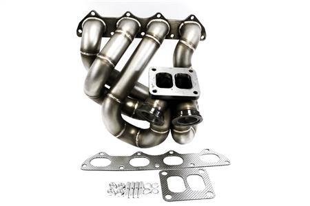 PLM Power Driven T4 Top Mount Turbo Manifold with Dual Wastegates B-Series B16 B18 B20 - Shift Up Racing
