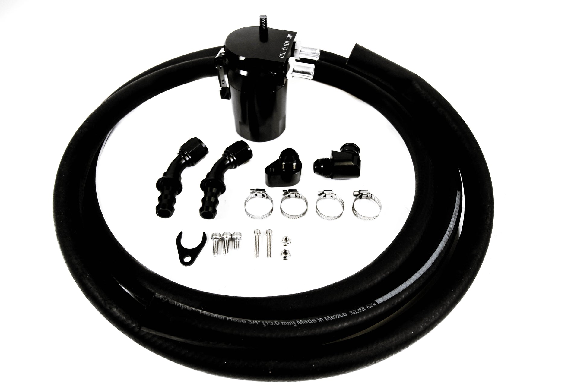 Precision Works Engine Oil Catch Can Kit - Mercedes M156 AMG Engines - Shift Up Racing
